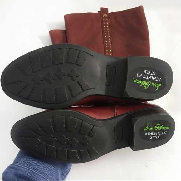 SAM EDELMAN Prina Riding Boot Wide Calf 8.5 - Picture 3 of 5